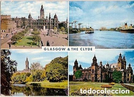 Postales: POSTAL A COLOR GLASGOW THE CLYDE ESCRITA 1972