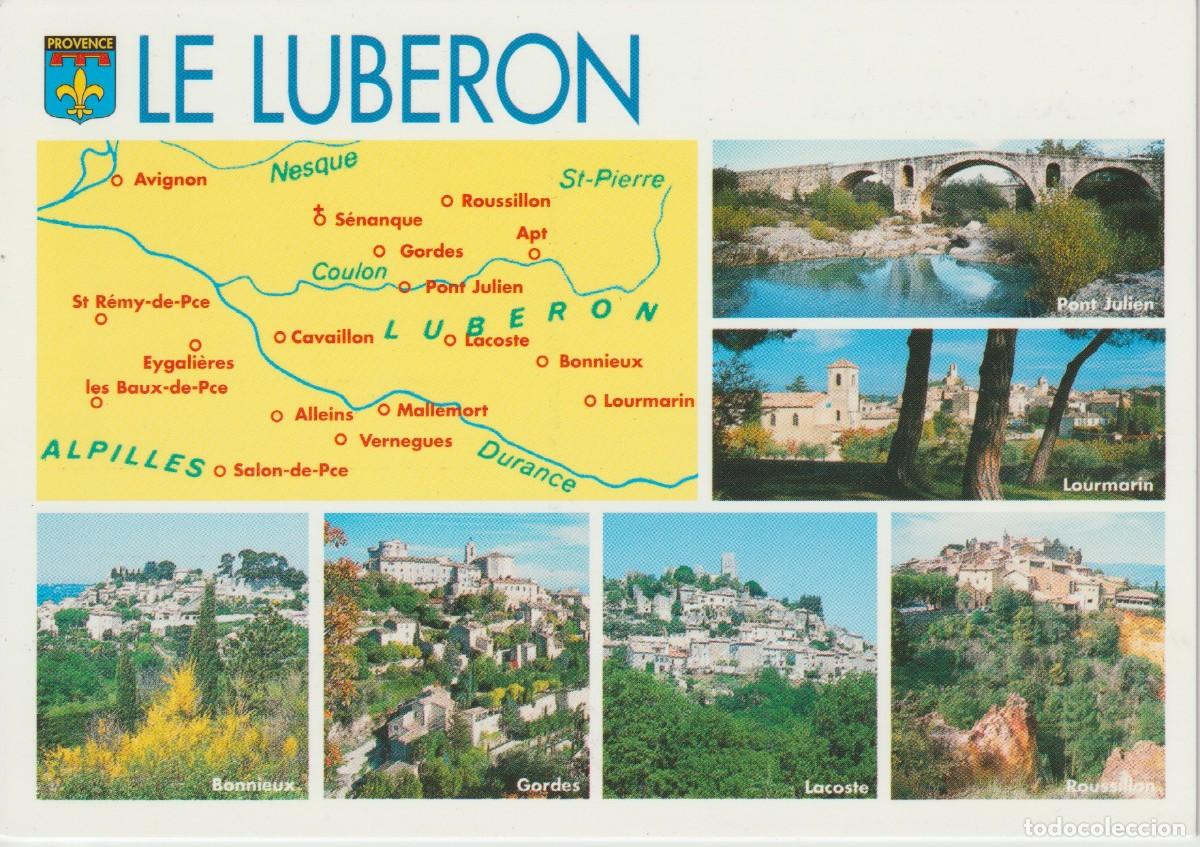 Postales: LELUBERON. FRANCIA . MAPA ... SIN CIRCULAR