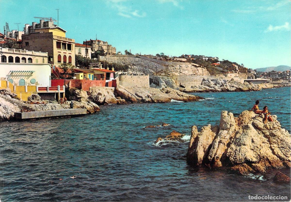 Postcards: Postal de Marsella Promenade de la Corniche Maldorm&eacute; Francia