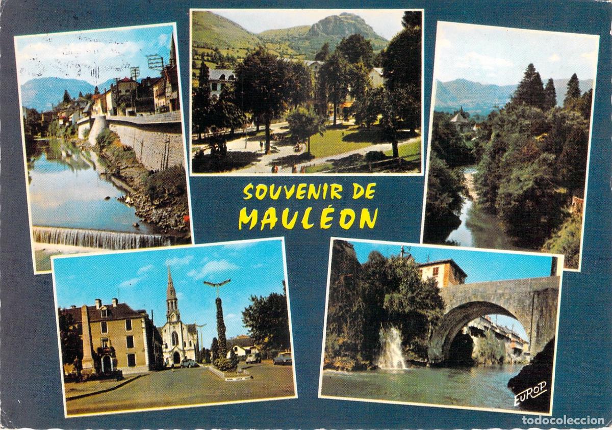 Postcards: Postal Multivista de Maul&eacute;on-Soule, Pa&iacute;s Vasco Franc&eacute;s