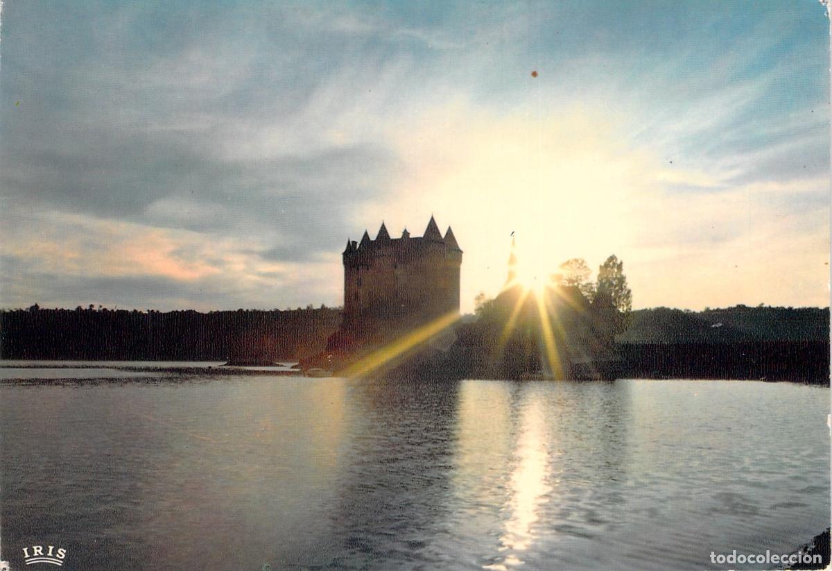 Postcards: Postal del Castillo de Val al Atardecer, Gargantas de la Dordogne