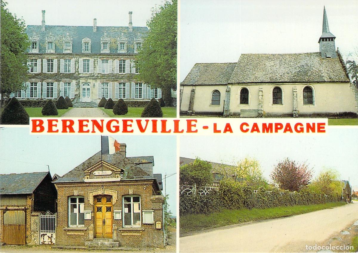 Postcards: Postal Multivista de B&eacute;reng&eacute;ville-la-Campagne, Eure, Francia