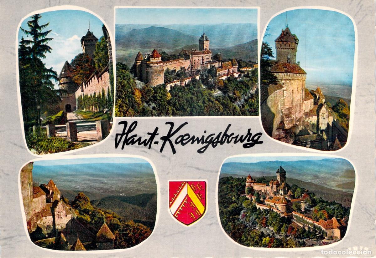 Postcards: Postal Multivista del Castillo de Haut-Koenigsbourg