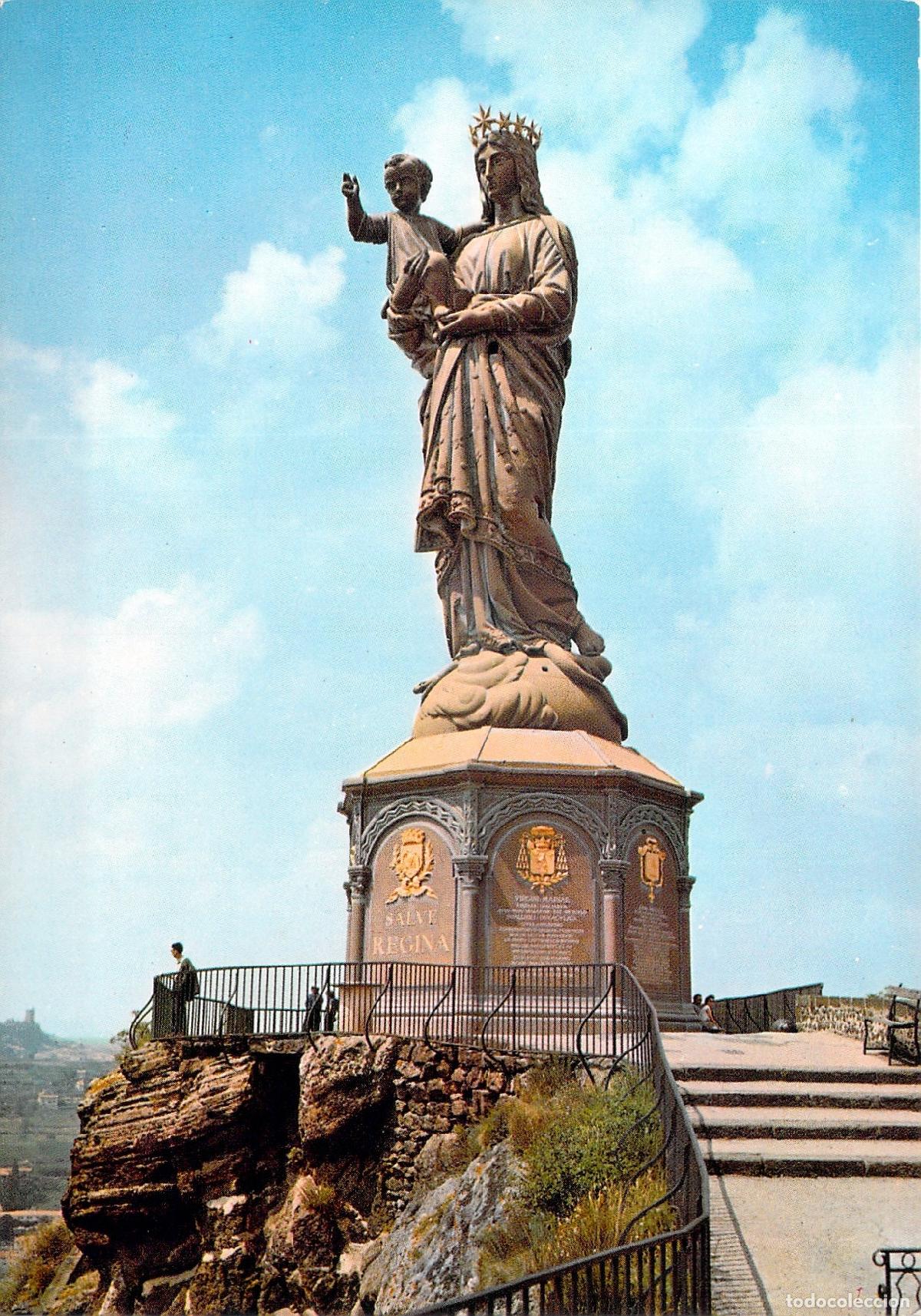 Postcards: Postal Estatua de Notre-Dame de France en Le Puy-en-Velay