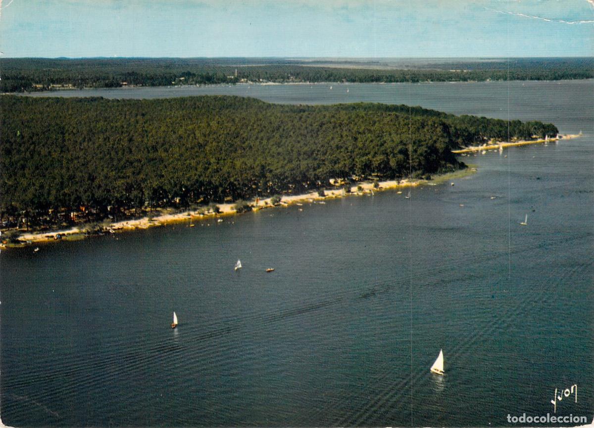 Postales: Postal Vista A&eacute;rea Lacanau Camping du Tedey Gironde