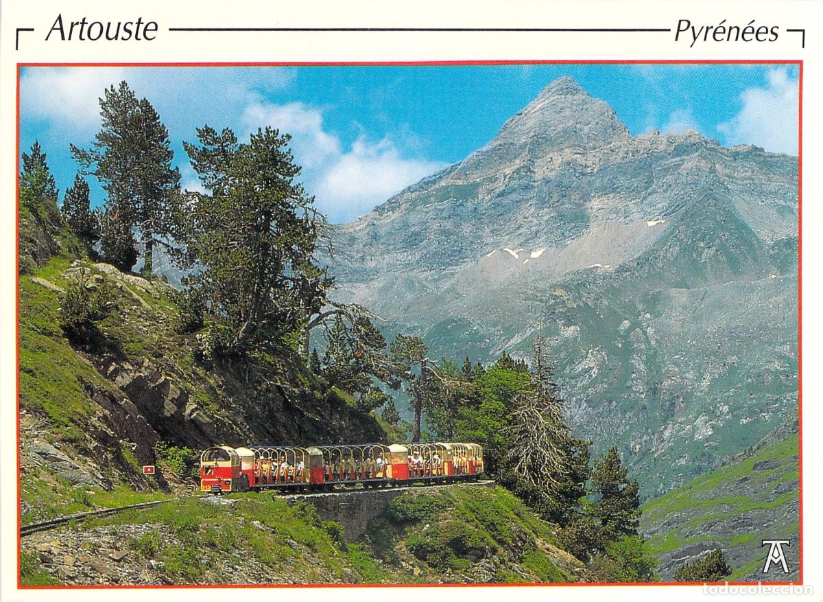 Postales: Postal de Tren Tur&iacute;stico de Artouste en los Pirineos