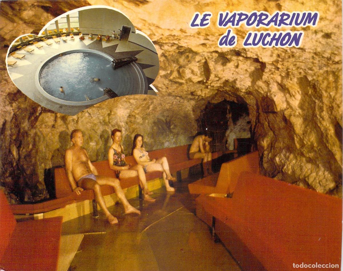 Postales: Postal del Vaporarium de Luchon Francia y su Piscina