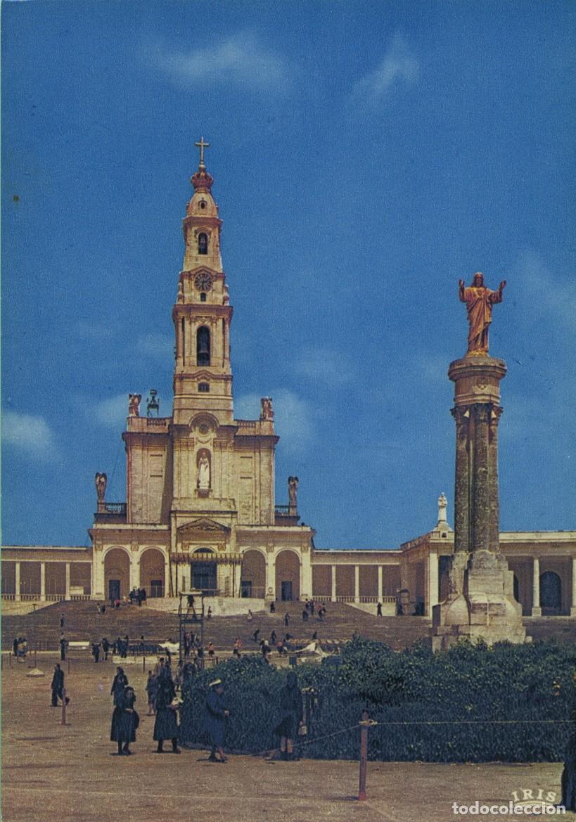 Postales: N&ordm; 1233-F&Aacute;TIMA. Portugal. Bas&iacute;lica y Sagrado Coraz&oacute;n de Jes&uacute;s. Sin circular. EDI&Ccedil;AO ZAV