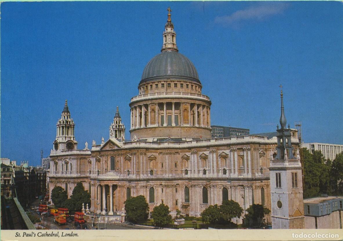Postales: LONDRES. St. Paul`s Cathedral. Sin circular. ED. JOHN HINDE