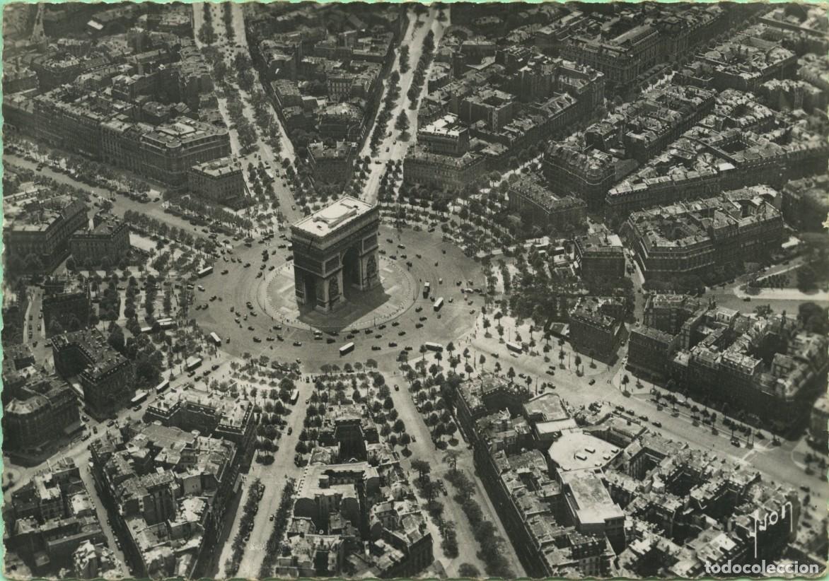 Postales: PAR&Iacute;S. Francia. El Arco del Triunfo y plaza de la Estrella. EDITIONS d'ART