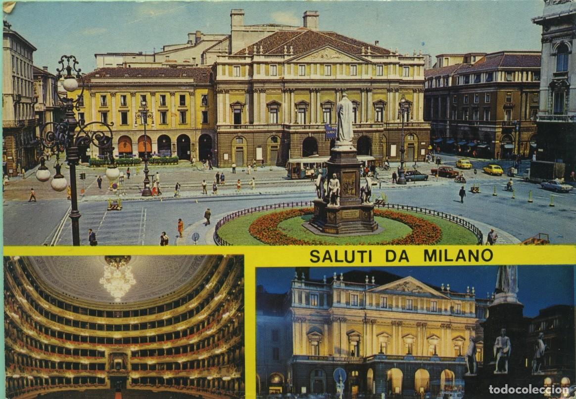 Postales: MIL&Aacute;N. Italia. Diversos aspectos. Sin circular. ED. LUIGI
