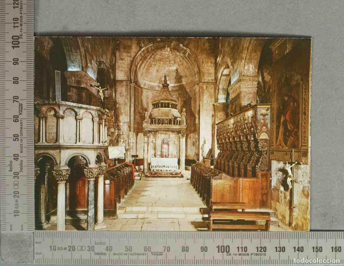 Postkarten: POSTAL. TROGIR Katedrala Unutra&scaron;njost