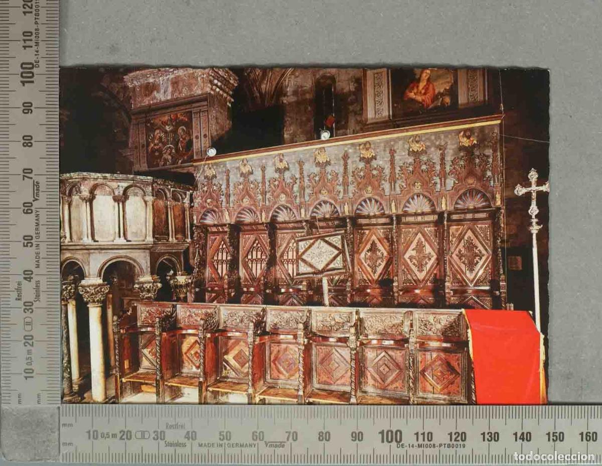 Postkarten: POSTAL. TROGIR Katedrala Korska sjedala (Ivan Budislavić