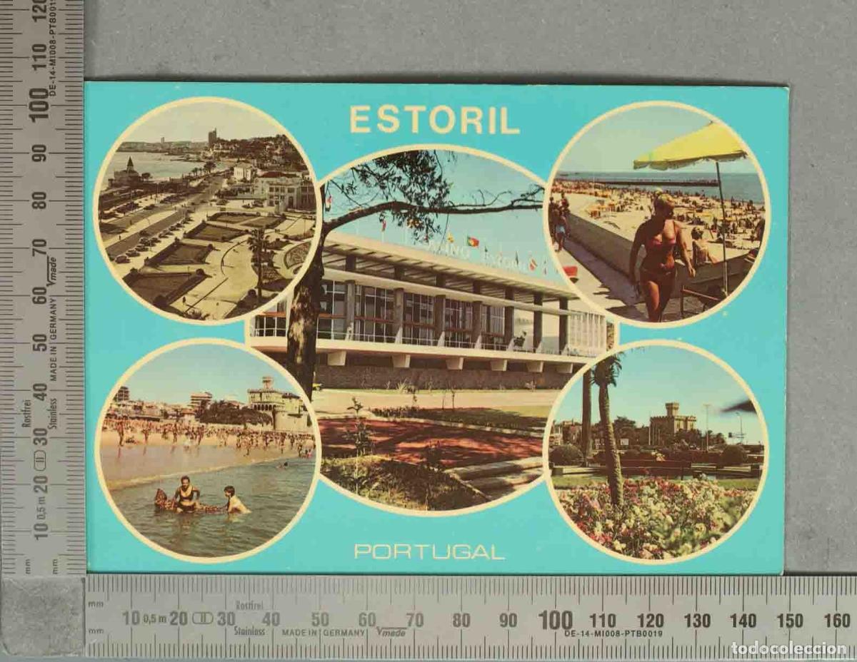 Postales: POSTAL. Estoril - Portugal - Vistas - Casino y playas