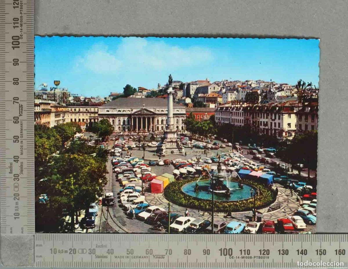 Postales: POSTAL. Lisboa - Pra&ccedil;a de D. Pedro IV - Rossio
