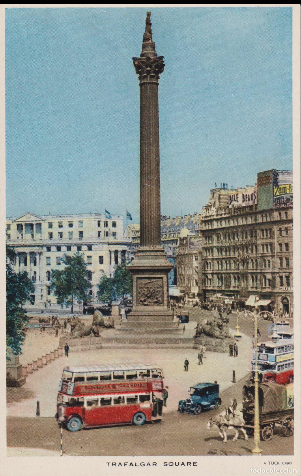 Postales: LONDRES, TRAFALGAR SQUARE &ndash; RAPHAEL TUCK &ndash; S/C