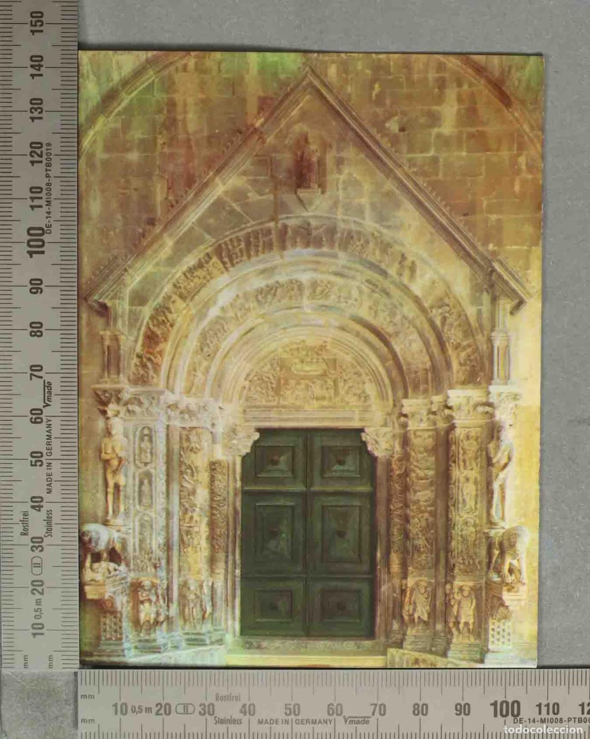 Postales: POSTAL. Catedral de San Lorenzo - Portal de Radovan - Trogir