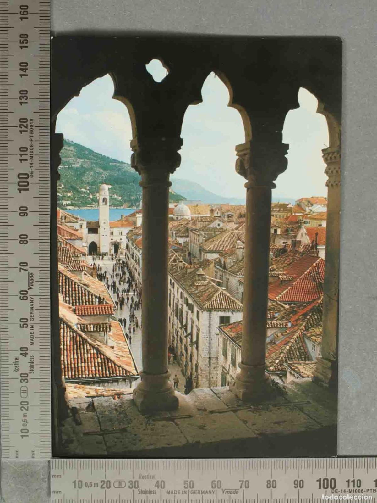 Postales: POSTAL. Dubrovnik - Stradun visto desde la Muralla