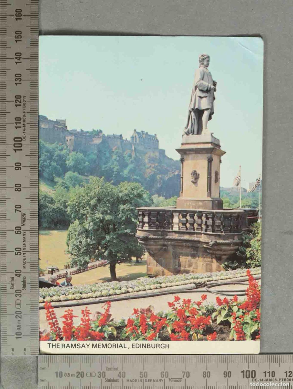 Postales: POSTAL. The Ramsay Memorial, Edinburgh