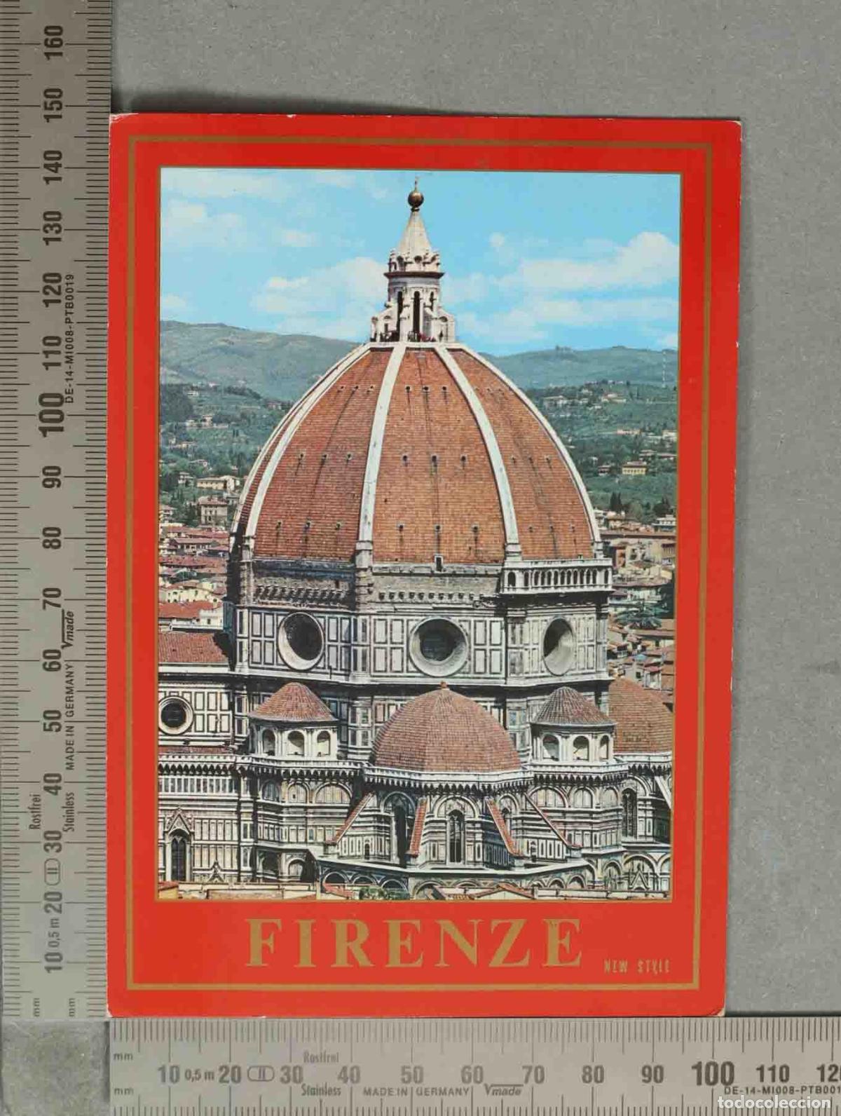 Postales: POSTAL. Firenze - Brunelleschi&acute;s Dome - Cathedral of Santa Maria del Fiore