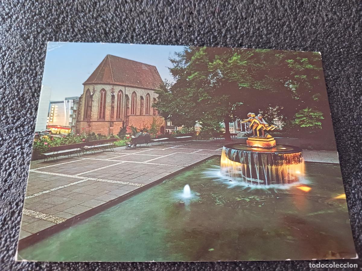 Postales: pforzheim restos de un monasterio franciscano, circulada