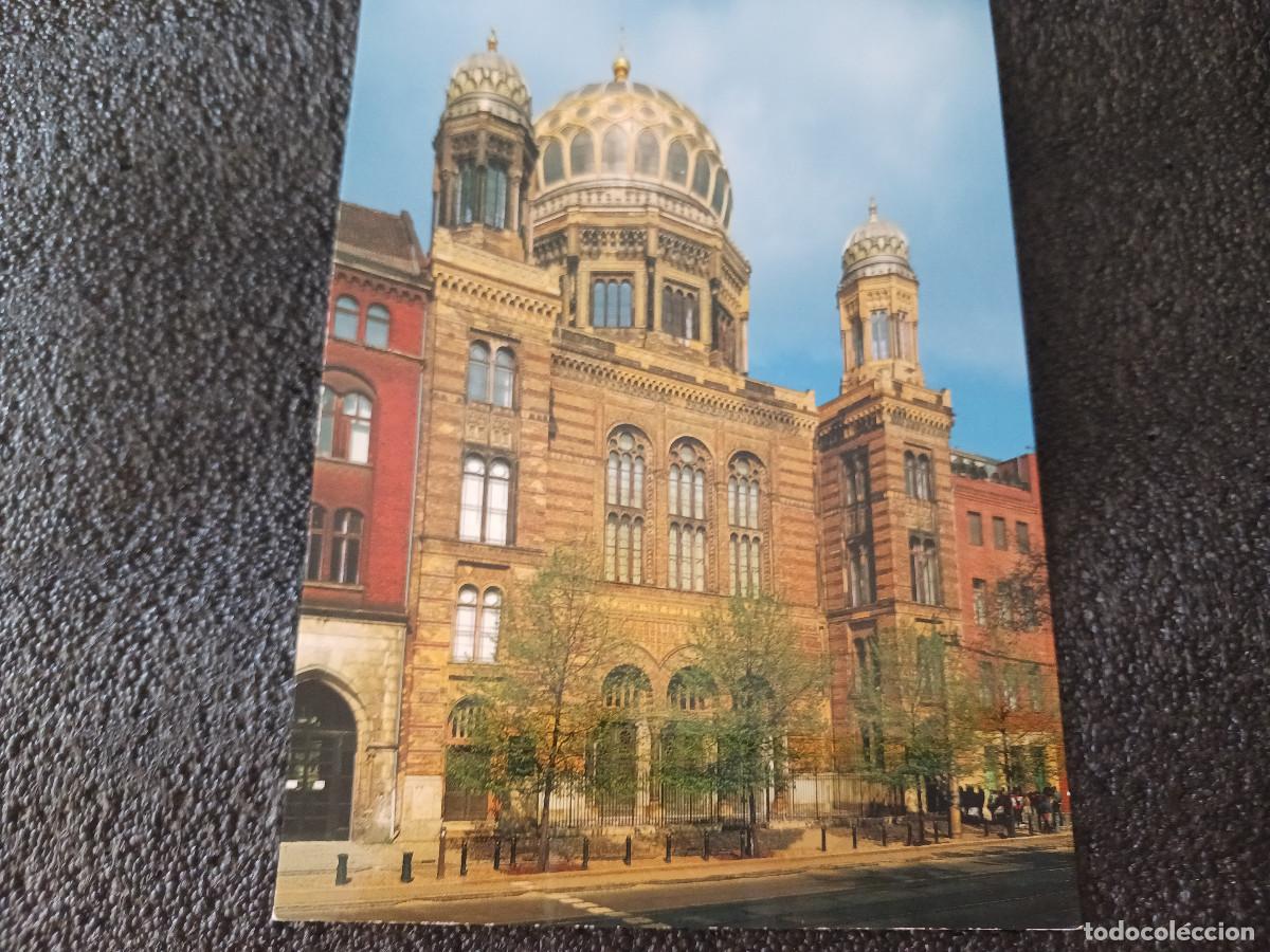 Postales: berlin , la nueva sinagoga en la calle oranienburger