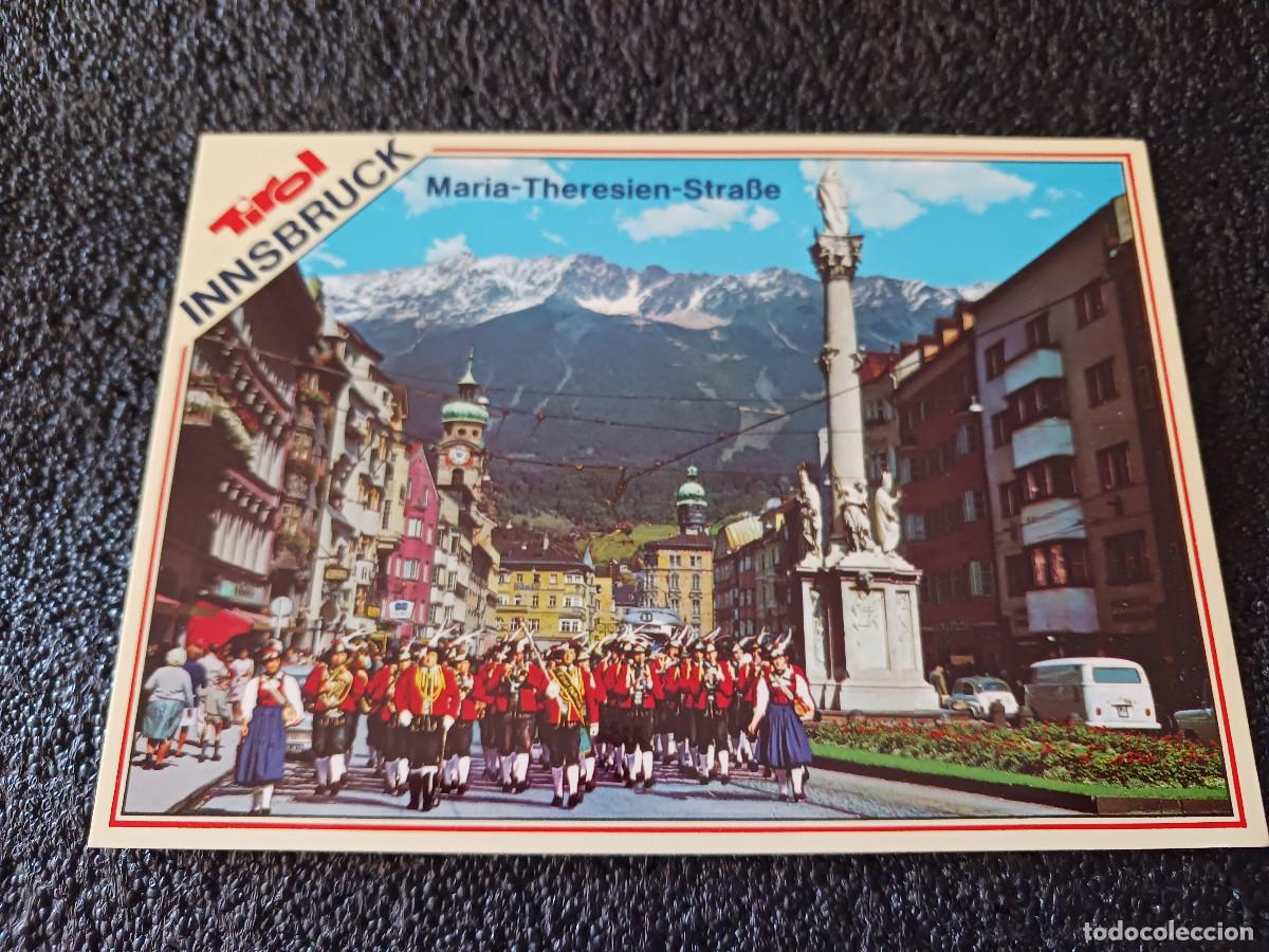 Postales: tirol innsbruck, calle maria theresien