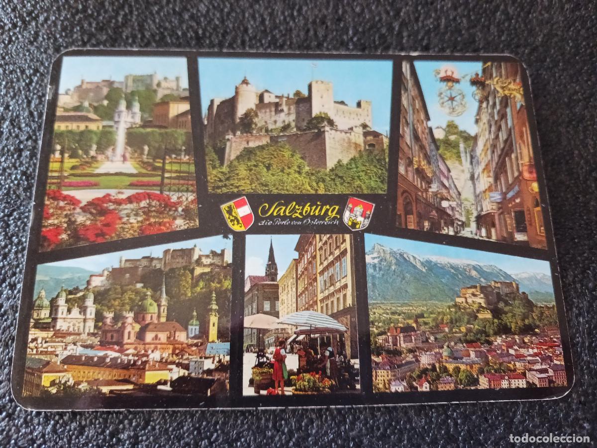 Postales: salzburgo, varias vistas, circulada
