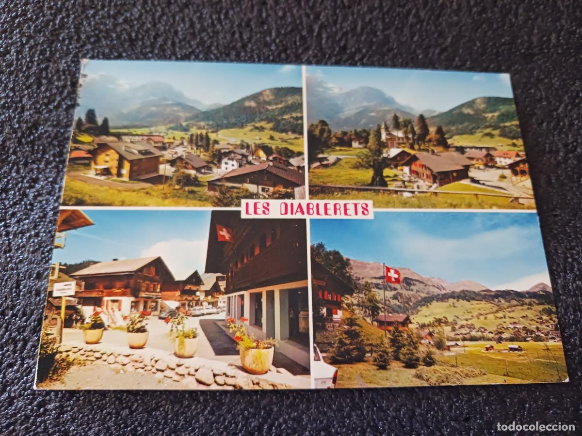 Postales: les diablerets, suiza, paisaje alpino