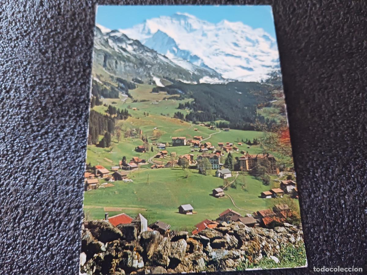 Postales: wengen,suiza, circulada