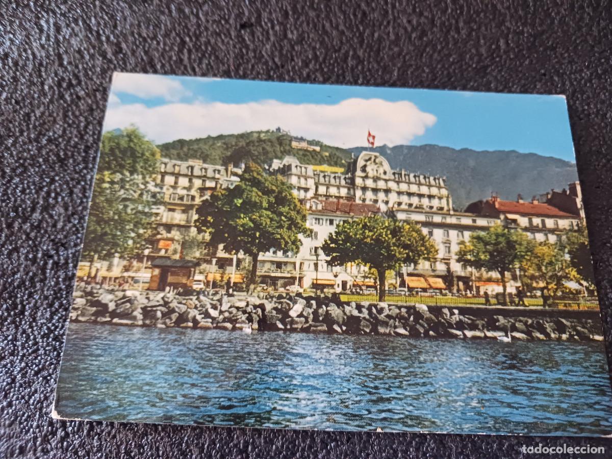 Postales: montreux, hotel europa, circulada
