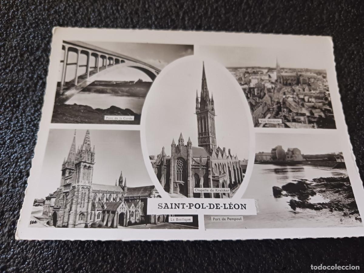 Postales: saint pol de leon, varias vistas