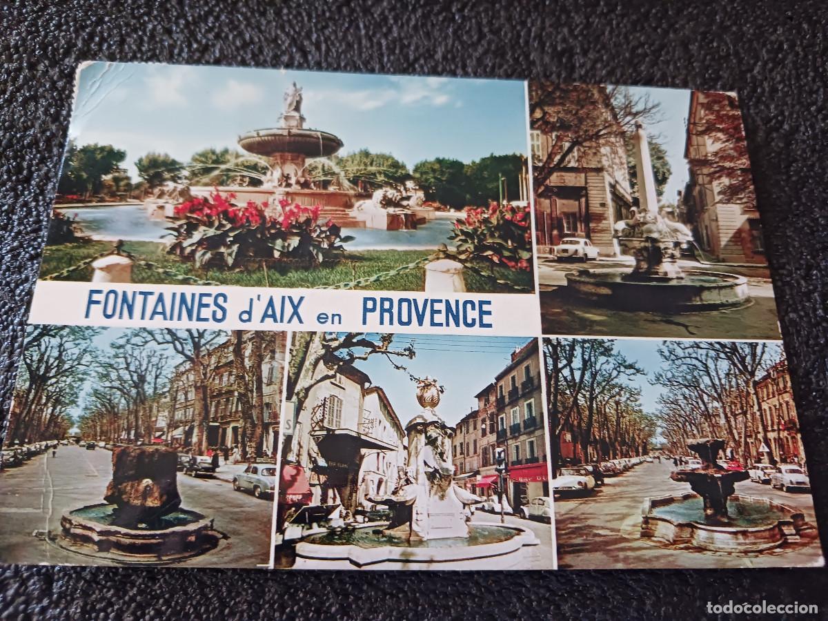 Postales: la cite du oy rene, aix en provence, circulada 1966
