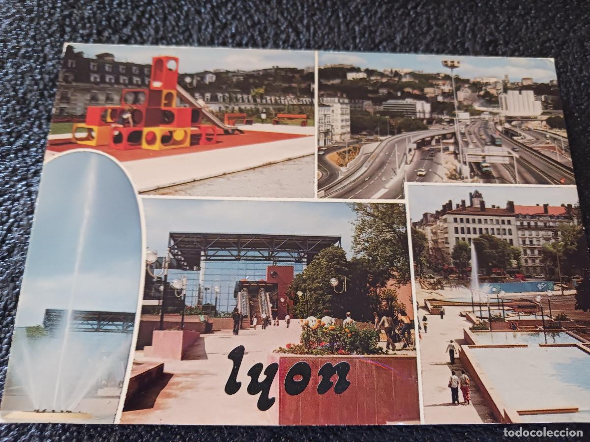 Postales: lyon, perrache, place carnot