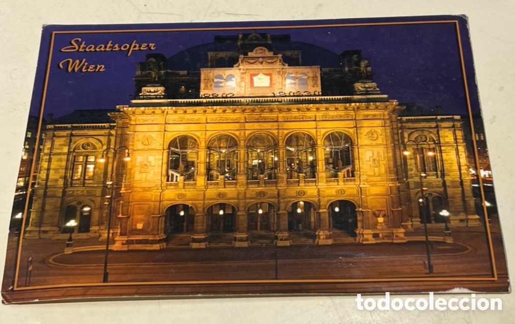 Postales: Postal. Teatro de la &Oacute;pera. Viena. 2003.