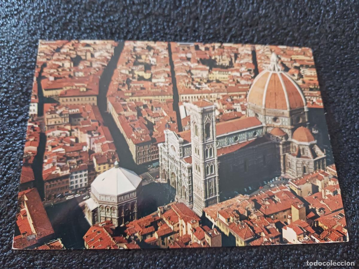 Postales: firenze, duomo e battistero, citculada 1974