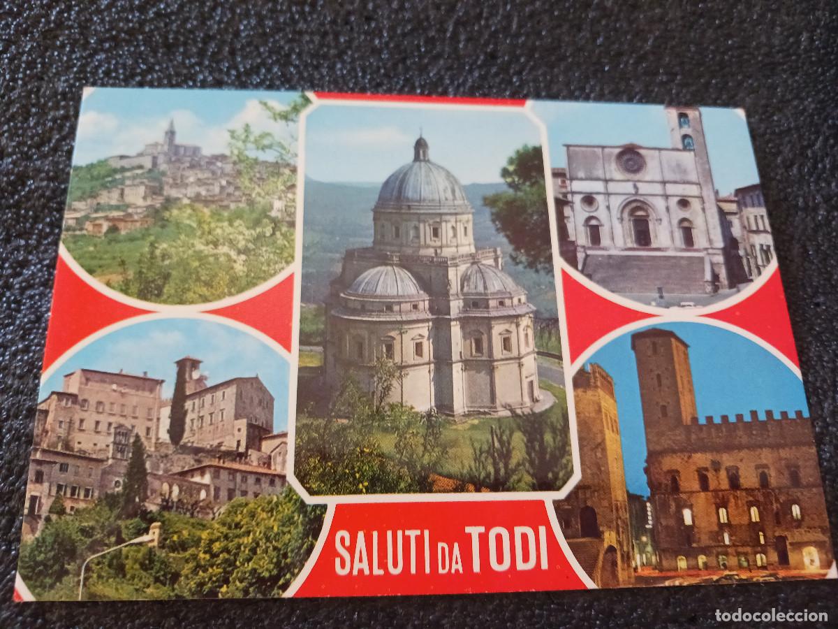 Postales: saluti da todi, iglesia de la consolacion