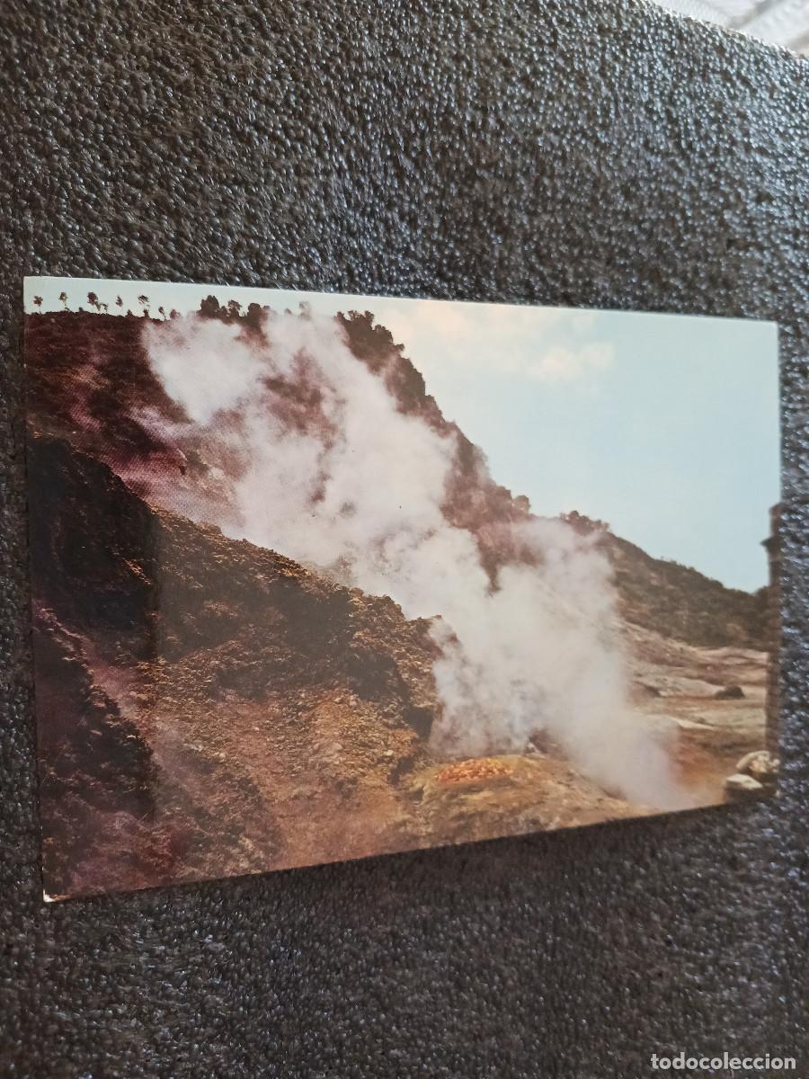 Postales: pozzuoli, napoli, volcano solfataro