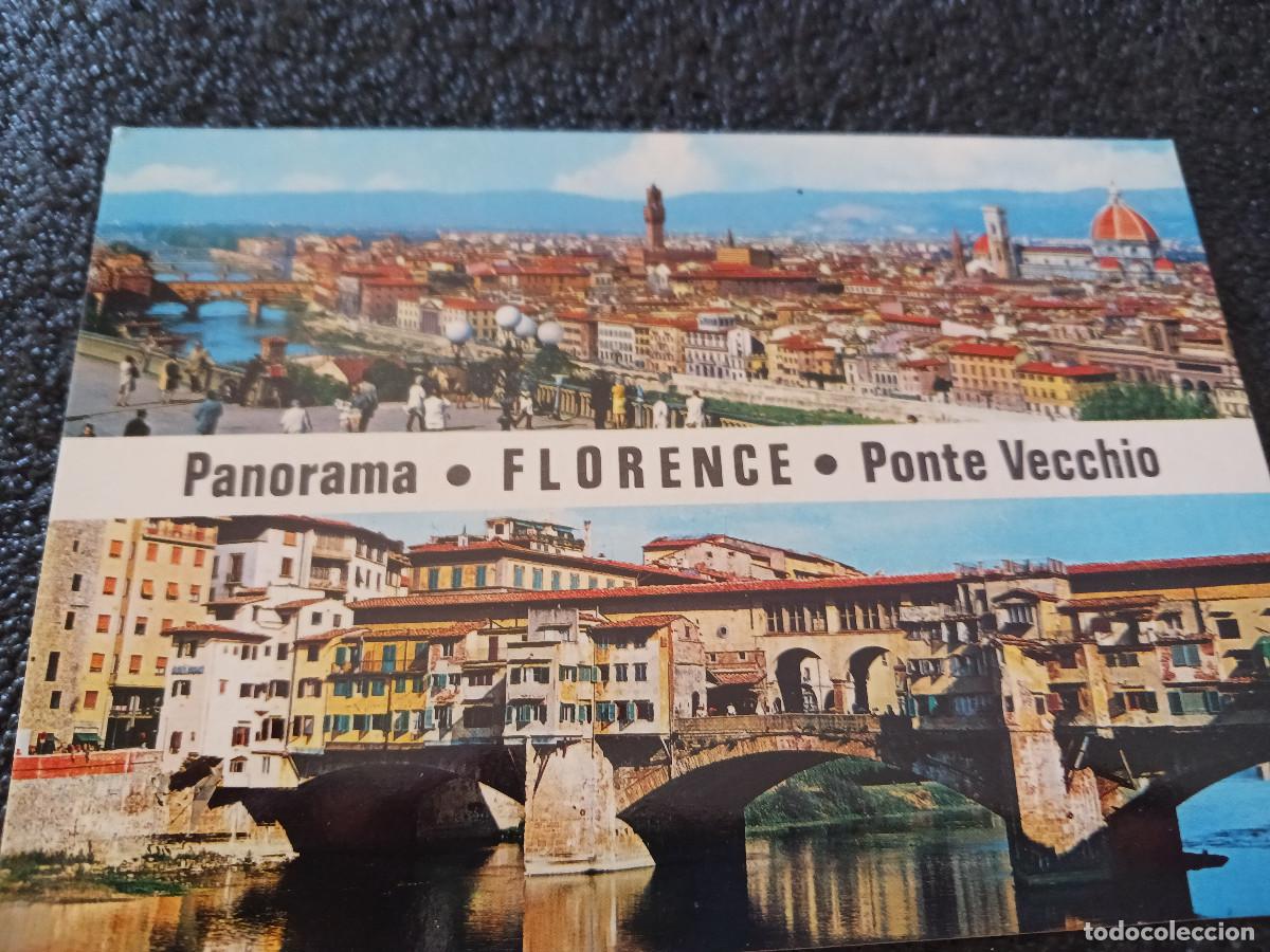 Postales: firenze, panorama ponte vecchio - Foto 1