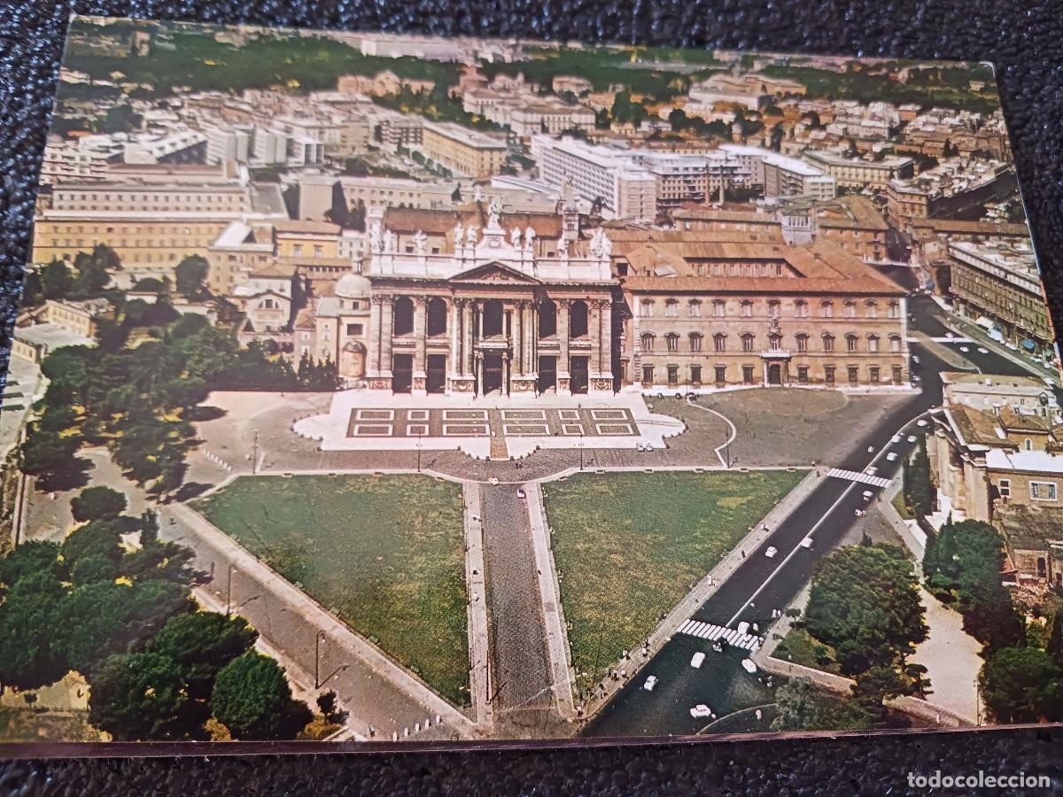Postales: roma, basilica de s. giovanni, escrita 1967