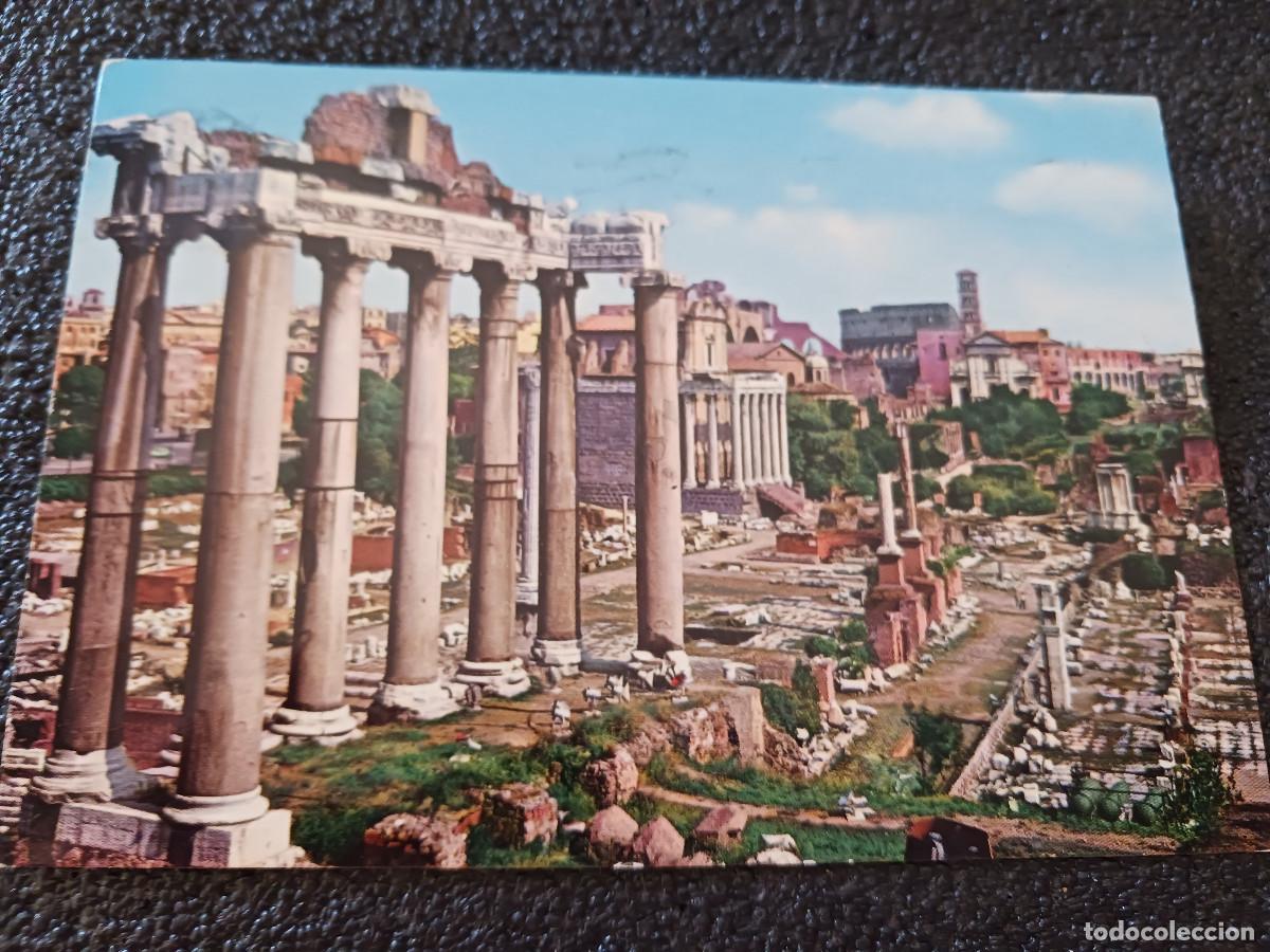 Postales: roma, foro romano, escrita 1967
