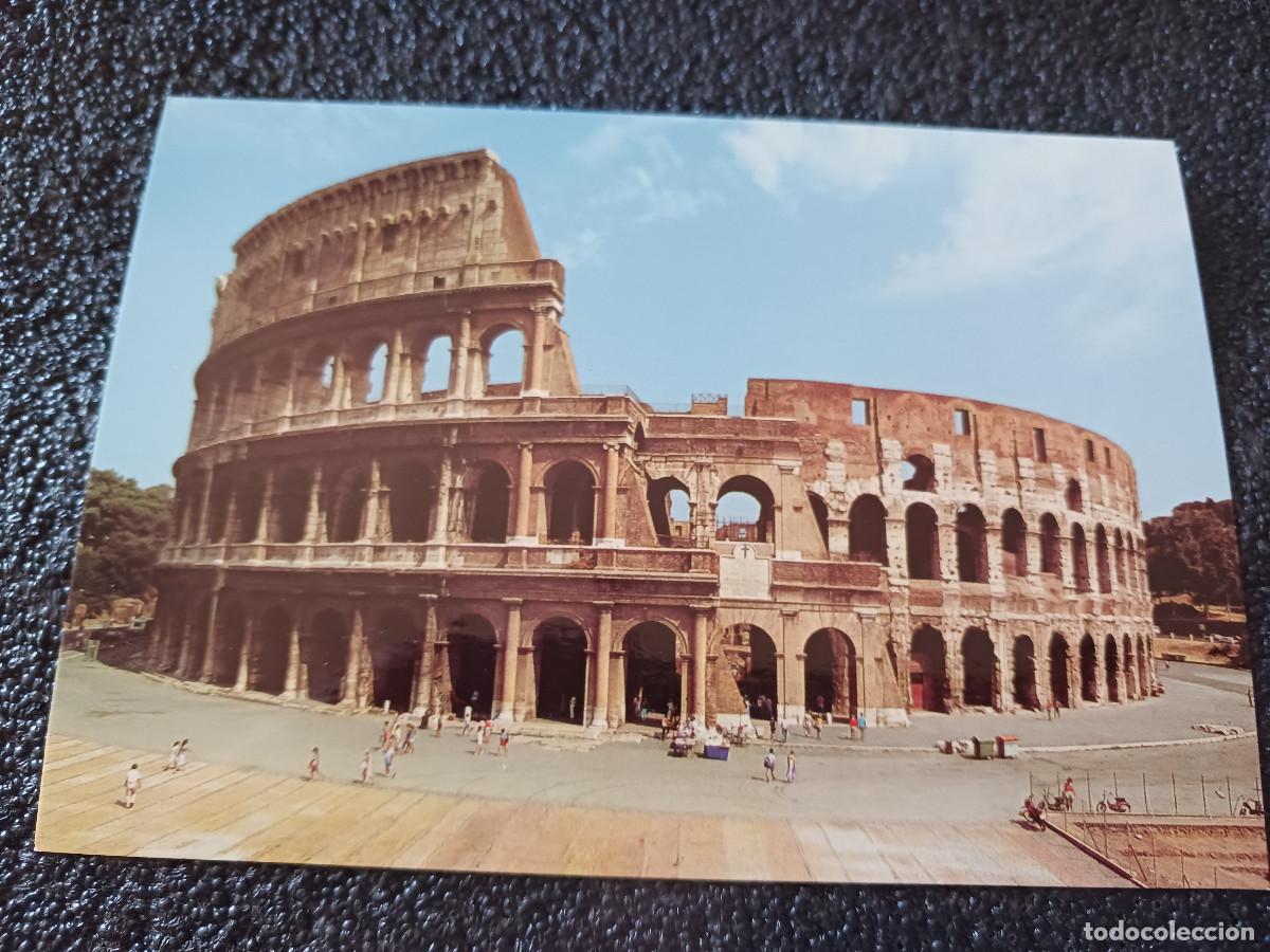 Postales: 642 roma il colosseo