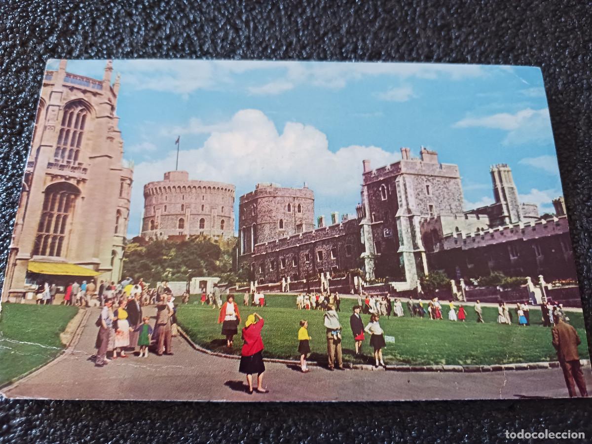 Postales: the quadrangle, windsor castle, circulada