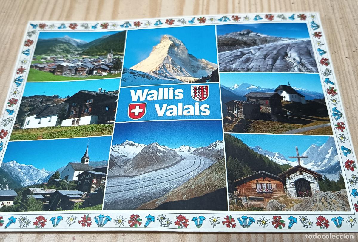 Postales: Postal del Valle de Valis( suiza) 1996