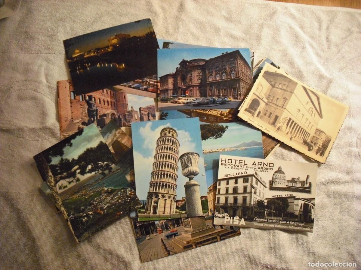 Postkarten: LOTE DE 30 POSTALES COLOR Y BLANCO Y NEGRO DE DIFERENTES LUGARES DE ITALIA