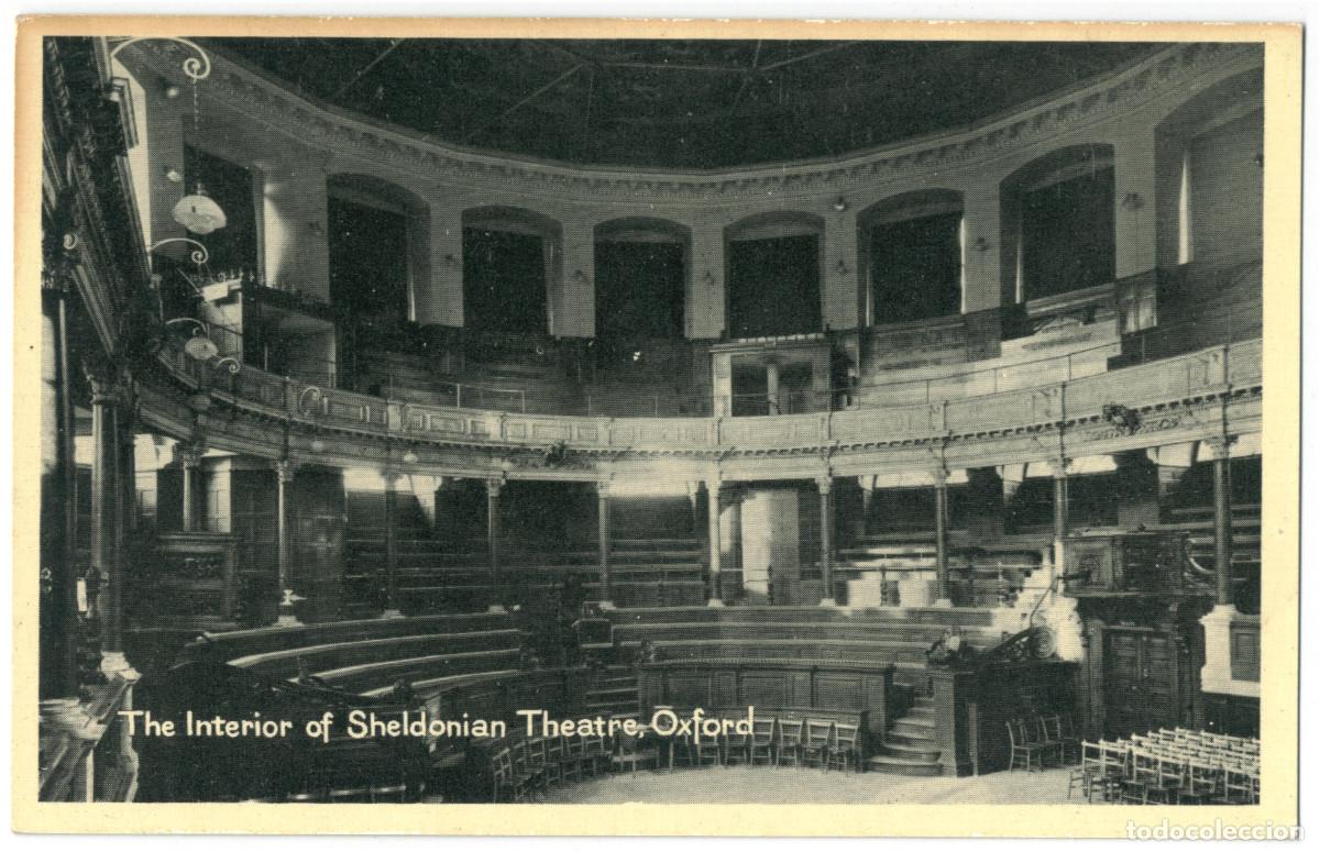 Postales: OXFORD (England)_Sheldonian Theatre_TVAP (XXV-1146) / Teatro antiguos UK
