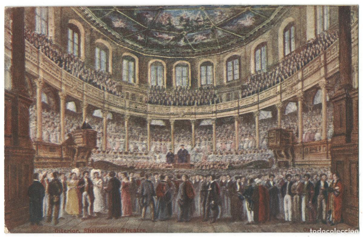 Postales: OXFORD (England)_Sheldonian Theatre_Sin datos / Teatro antiguos UK