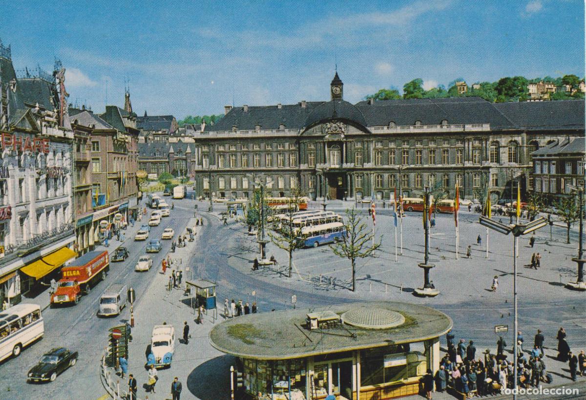 Postales: BELGICA, LIEJA, PLAZA SANT LAMBERT &ndash; ED.KR&Uuml;GER 931/21 &ndash; S/C