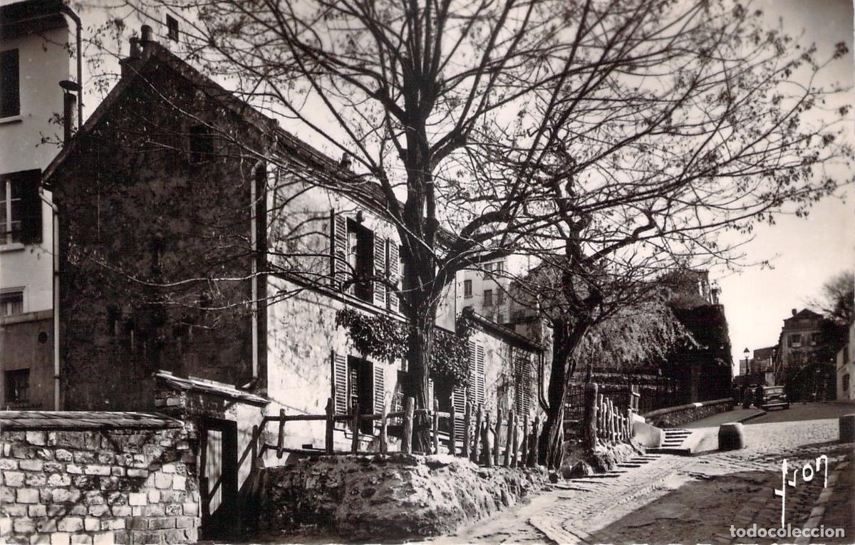 Postais: Postal de Par&iacute;s con el Hist&oacute;rico Cabaret Le Lapin Agile en Montmartre