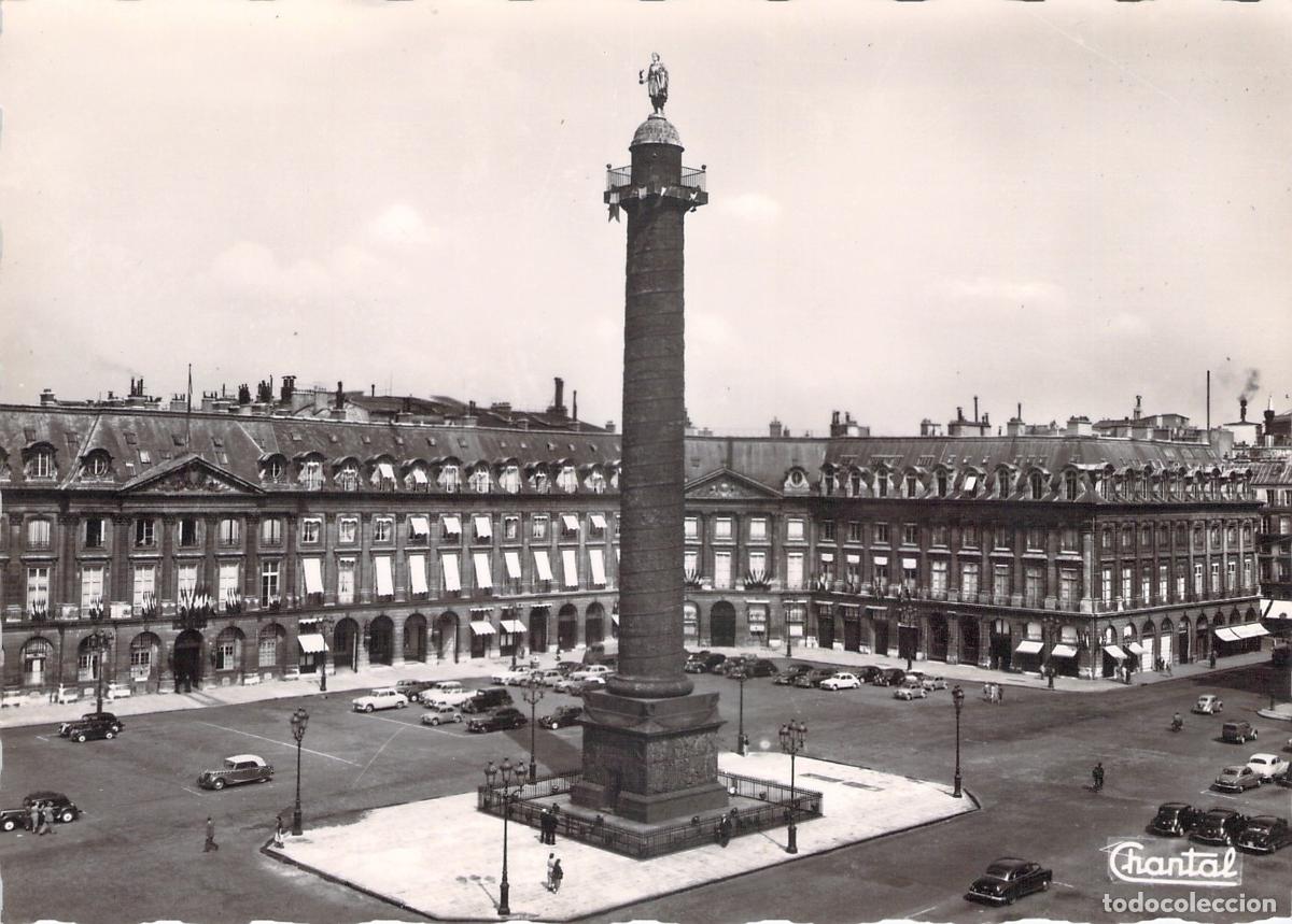 Cartoline: Tarjeta Postal de la Place Vend&ocirc;me en Par&iacute;s, Francia